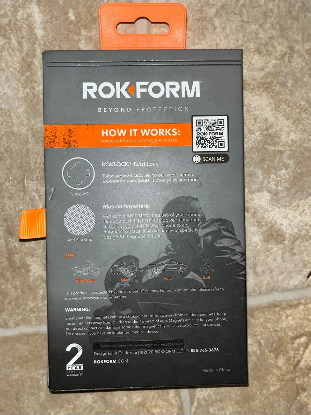 NWOT Rokform Crystal Magnetic Phone Case for iPhone 12 Mini - Black